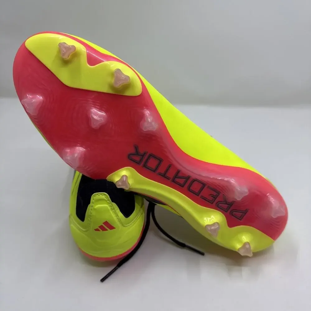 Adidas Predator 24 Pro FG 'Team Solar Yellow' IG7776 Soccer Men’s Size 9.5